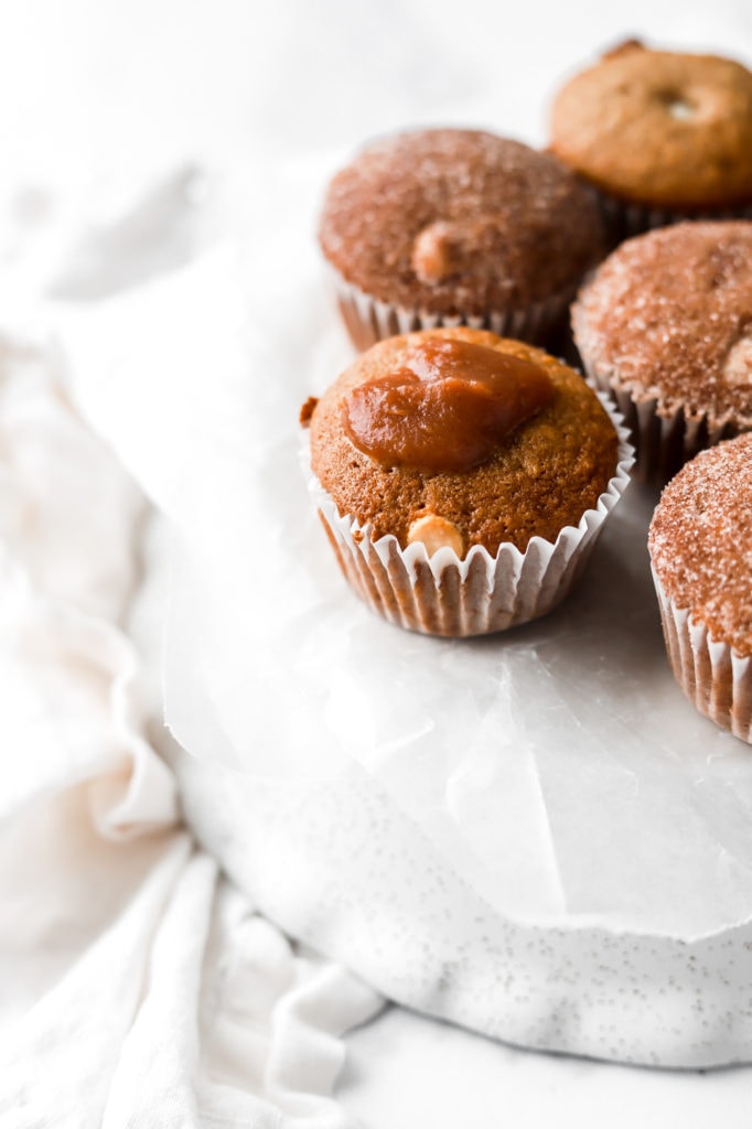 muffin with apple butter