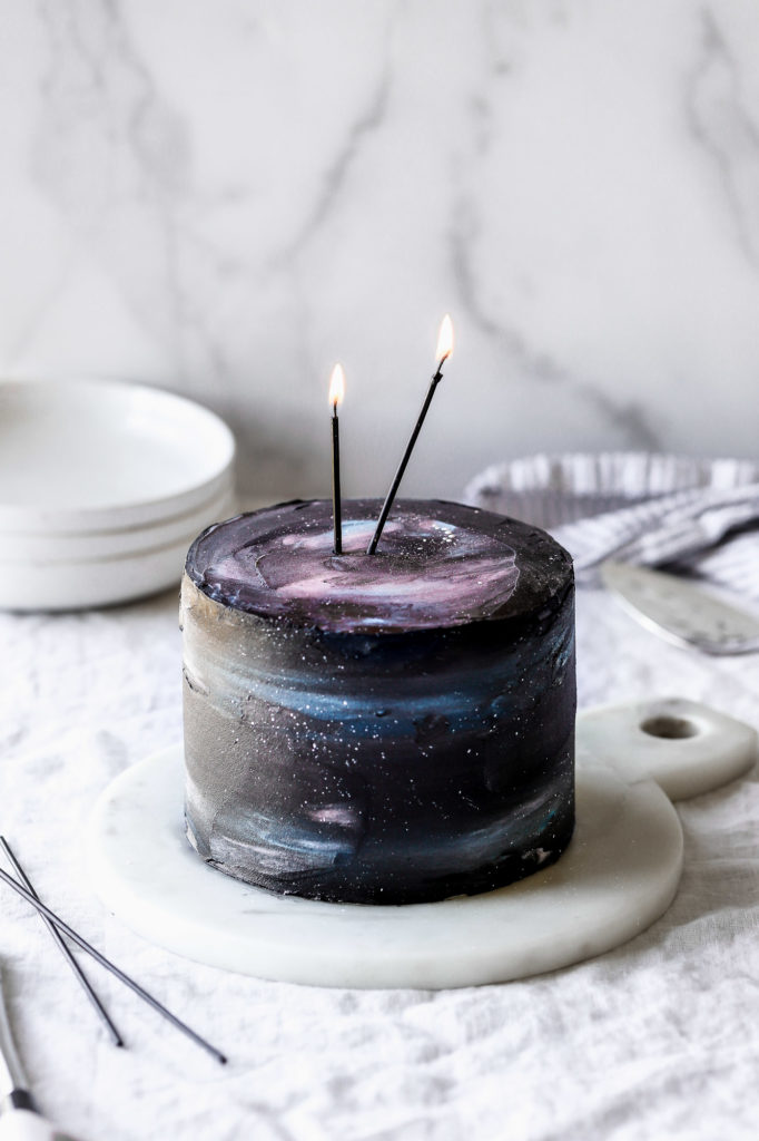 galaxy cake